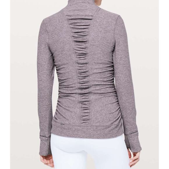 Lululemon Womens 6 Cypress Kiss Half Zip Pullover Athleisure Gym Workout Lounge - Picture 4 of 15